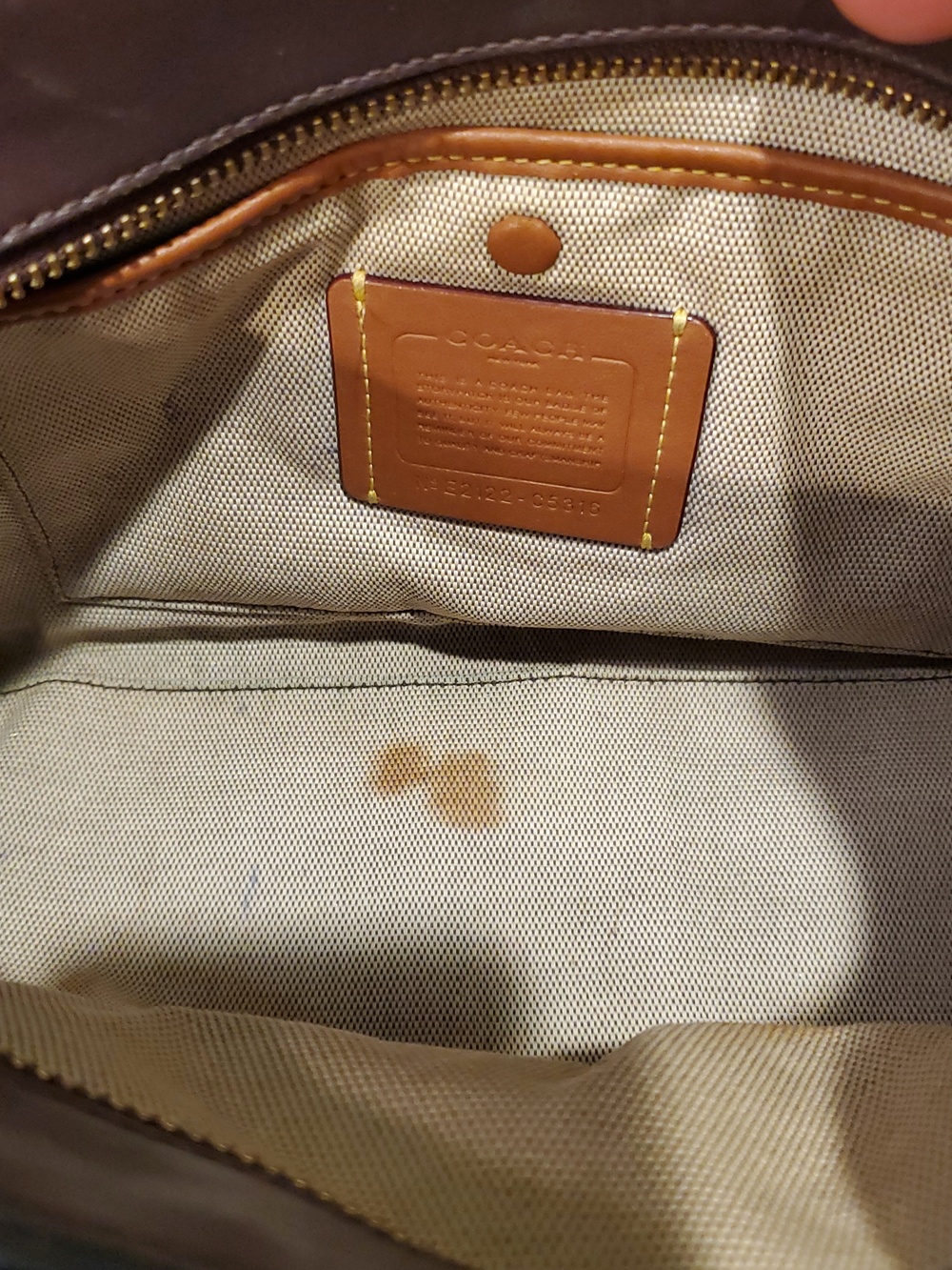 Coach Tate Carryall 29 Colorblock satchel - Picture 15 of 16